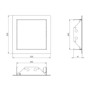 ΘΥΡΙΔΑ ΕΠΙΣΚΕΨΗΣ ΜΕΤΑΛΛΙΚΗ CLICK EUROPLAST RLMP5050 2