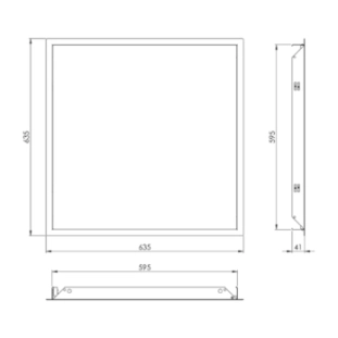 ΘΥΡΙΔΑ ΕΠΙΣΚΕΨΗΣ ΜΕΤΑΛΛΙΚΗ CLICK EUROPLAST RLMP6060 2