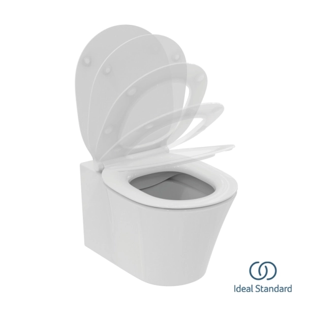 Ideal Standard Amazi II Κρεμαστή Λεκάνη RimLS+ με Κάθισμα Soft Closing