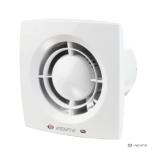 Vents 125 X1 Turbo Εξαεριστήρας Τοίχου Φ125 185 m3/h Λευκός