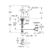 Grohe Essence 32628DC1 Μπαταρία Νιπτήρος, Supersteel