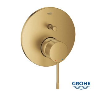 Grohe Essence 24058GN1 Εξωτερικά Μέρη Εντοιχιζόμενης Μπαταρίας Λουτρού, Brushed Cool Sunrise