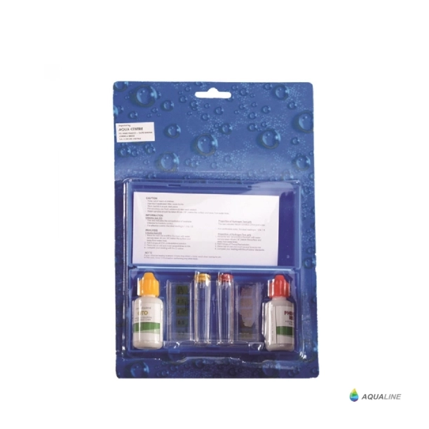 Test Kit Μέτρησης PH - Χλωρίου με Φυαλίδια