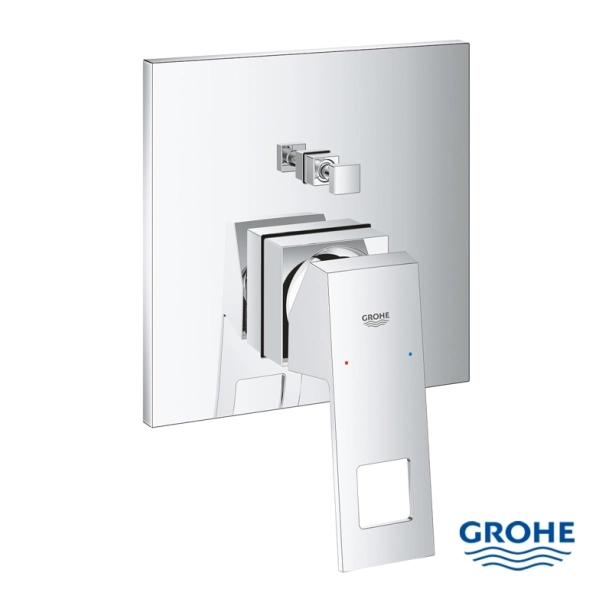 Grohe Eurocube 24062000 Εξωτερικά Μέρη Εντοιχιζόμενης Μπαταρίας Λουτρού, χρωμέ