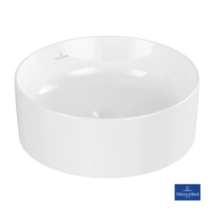 Villeroy&Boch Collaro Επιτραπέζιος Νιπτήρας Πορσελάνης Φ40 4A184001 2