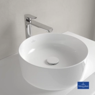 Villeroy&Boch Collaro Επιτραπέζιος Νιπτήρας Πορσελάνης Φ40 4A184001