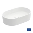 Villeroy&Boch Collaro Οβάλ Επιτραπέζιος Νιπτήρας Πορσελάνης 56x36cm Ματ Λευκό 4A1956RW