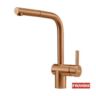 Μπαταρία κουζίνας Franke Atlas Neo με αποσπώμενο ντους Copper