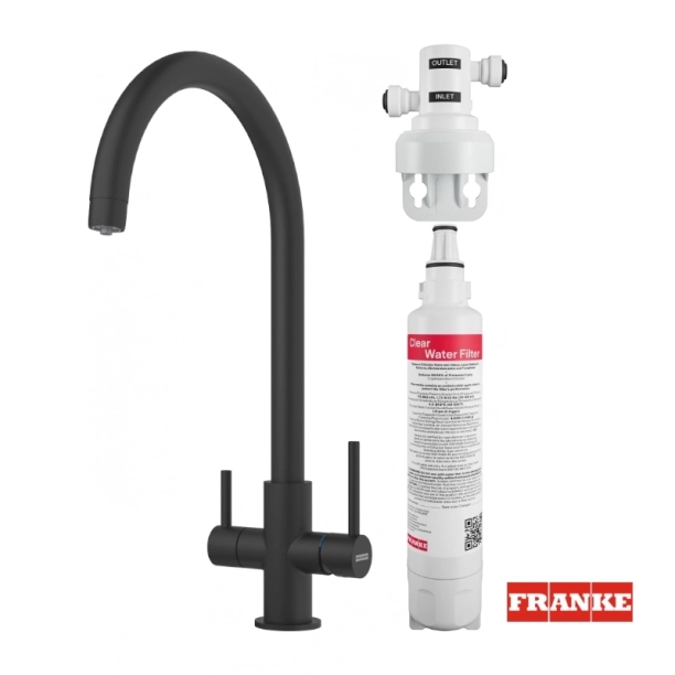 Μπαταρία Φίλτρου Franke J Clear water Black mat