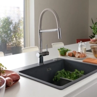 Μπαταρία κουζίνας Franke Active Semi Pro Spray χρωμέ