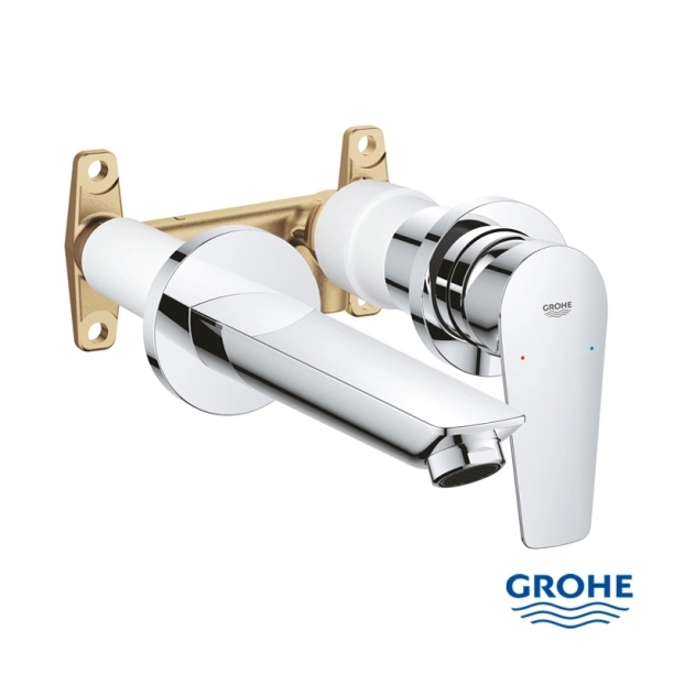 Grohe Bauedge 20474001 Πλήρες Σύστημα Εντοιχιζόμενης Μπαταρίας Νιπτήρος, χρωμέ
