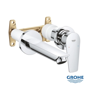 Grohe Bauedge 20474001 Πλήρες Σύστημα Εντοιχιζόμενης Μπαταρίας Νιπτήρος, χρωμέ