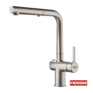 Μπαταρία κουζίνας Franke Active Twist με αποσπώμενο ντους Decor Steel