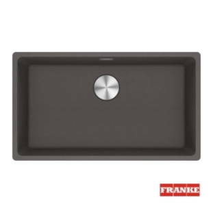 Νεροχύτης γρανιτένιος Franke υποκαθήμενος Maris MRG 110-72 Slate Grey