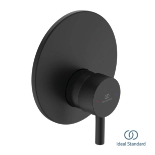 Ideal Standard Ceraline A7388XG Εξωτερικά Μέρη Εντοιχιζόμενης Μπαταρίας ντους, Silk Black