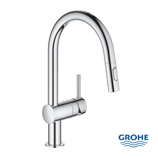 Μπαταρία Κουζίνας Grohe Minta 32321002, χρωμέ