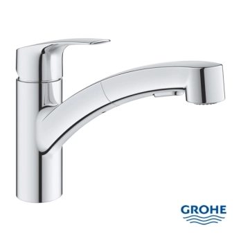 Μπαταρία Κουζίνας Grohe Eurosmart 30305001, χρωμέ