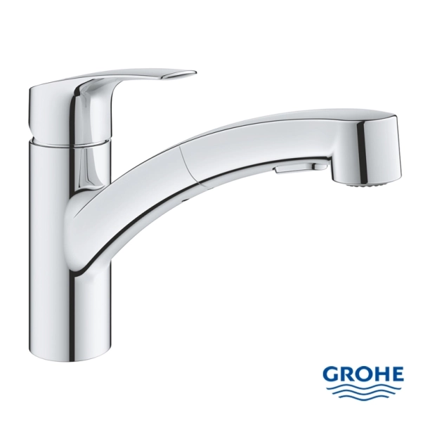 Μπαταρία Κουζίνας Grohe Eurosmart 30305001, χρωμέ