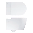 Λεκάνη Grohe Bau Ceramic κρεμαστή Rimless με κάθισμα soft closing