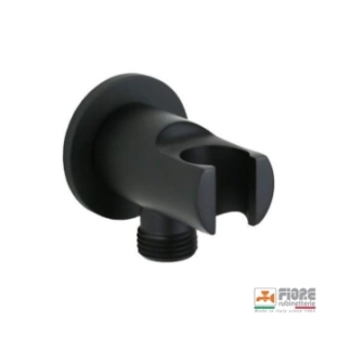 Fiore 30NN8722 Παροχή Νερού με Στήριγμα Τηλεφώνου, Μαύρο Ματ