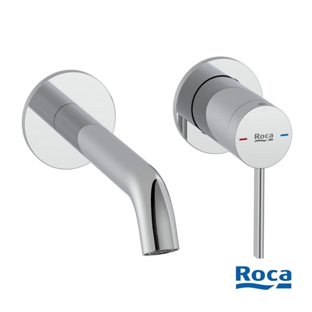 Roca Ona Εξωτερικά Μέρη Εντοιχιζόμενης Μπαταρίας Νιπτήρος Χρωμέ A5A359EC00