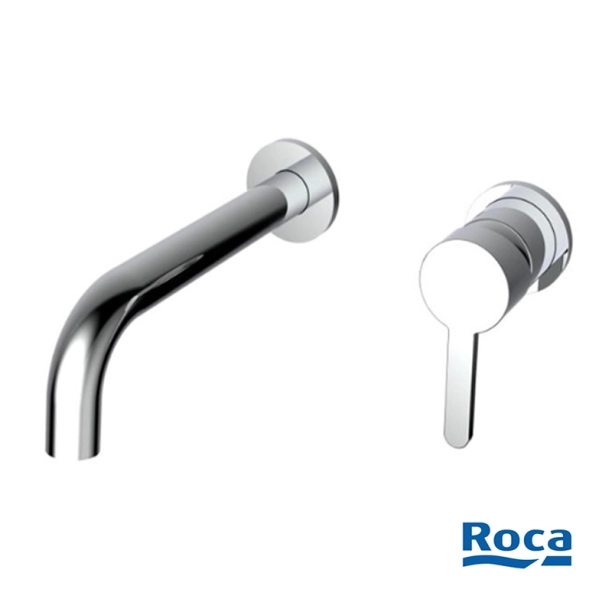 Roca Carelia Πλήρες Σύστημα Εντοιχιζόμενης Μπαταρίας Νιπτήρος Χρωμέ A5A358AC0K