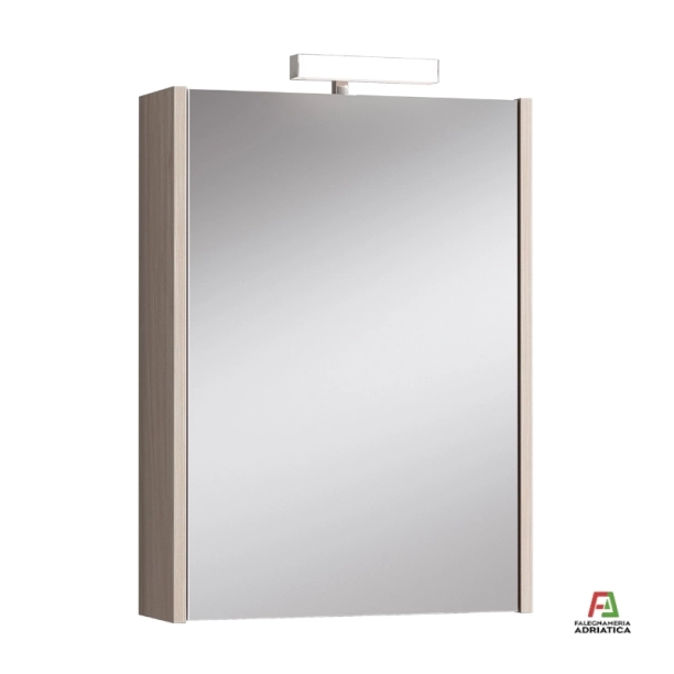 Καθρέπτης Ντουλάπι 52cm Kora με Φωτιστικό Elm Rousseau