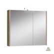 Καθρέπτης Ντουλάπι 80cm Kora με Φωτιστικό Nabucco Oak