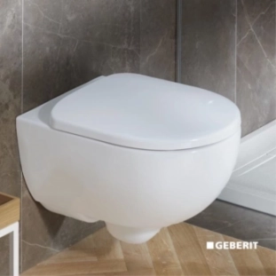 Geberit Selnova RimFree 53cm Κρεμαστή Λεκάνη με Κάθισμα Soft Closing