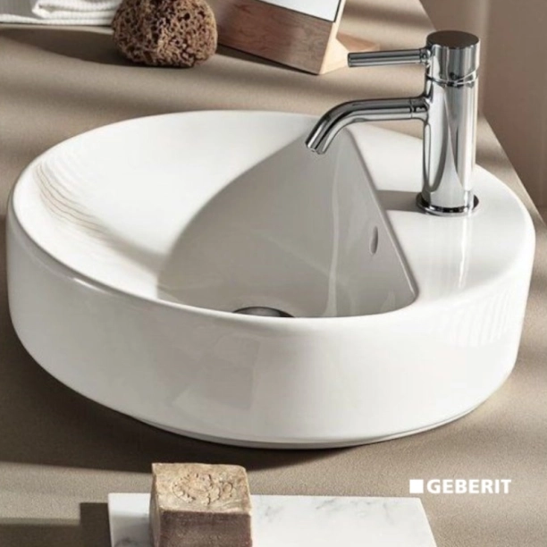 Geberit Variform Φ45 Επιτραπέζιος Νιπτήρας Πορσελάνης 500.769.01.2