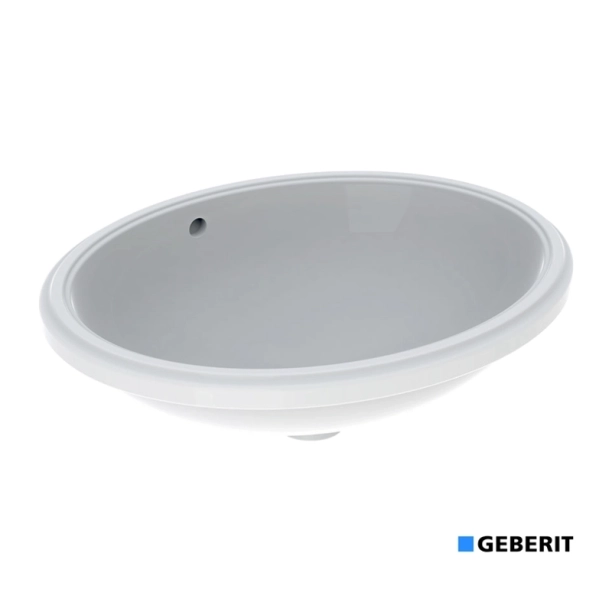 Geberit Variform 56(50)x46(40)cm Υποκαθήμενος Νιπτήρας Πορσελάνης