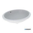Geberit Variform 56(50)x46(40)cm Υποκαθήμενος Νιπτήρας Πορσελάνης