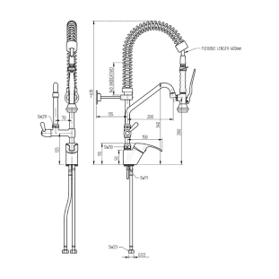 Μπαταρία Κουζίνας Επαγγελματικής Χρήσης Monolith Era Mini ERAMINI240 2