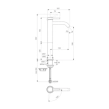 Ideal Standard Ceraline Nuovo BD762AA Μπαταρία Νιπτήρος, χρωμέ