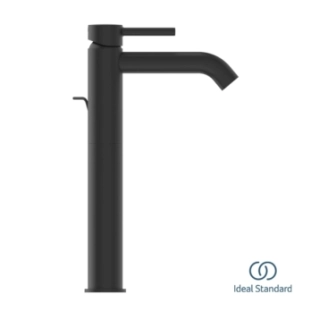 Ideal Standard Ceraline BC194XG Μπαταρία Νιπτήρος με Βαλβίδα, Silk Black