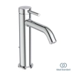Ideal Standard Ceraline Nuovo BD847AA Μπαταρία Νιπτήρος με Βαλβίδα, Xρωμέ