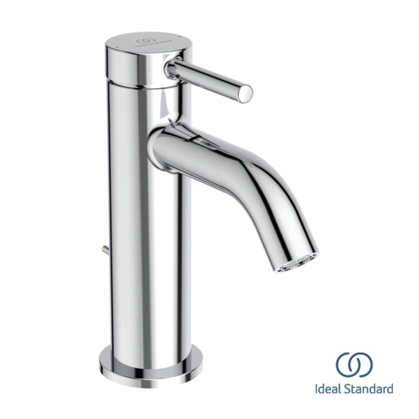 Ideal Standard Ceraline Nuovo BD846AA Μπαταρία Νιπτήρος με Βαλβίδα, χρωμέ