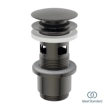 Ideal Standard Βαλβίδα Νιπτήρος Click-Clack με Υπερχείλιση Magnetic Grey PVD E1482A5