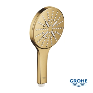 Grohe Rainshower SmartActive 130 26574GN0 Τηλέφωνo Ντους 3 ροών, Brushed Cool Sunrise