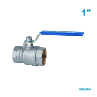 Cimberio Σφαιρικός Διακόπτης Ολικής Ροής Θ-Θ CIMBLU 1''