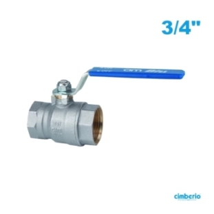 Cimberio Σφαιρικός Διακόπτης Ολικής Ροής Θ-Θ CIMBLU 3/4''