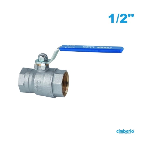 Cimberio Σφαιρικός Διακόπτης Ολικής Ροής Θ-Θ CIMBLU 1/2''