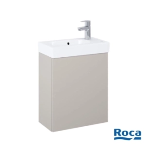 Έπιπλο μπάνιου Roca Mini Light grey με νιπτήρα 45x24,9cm