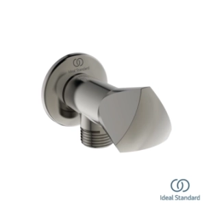 Ideal Standard Γωνιακός Διακόπτης 1/2'' PVD Silver storm BD650GN