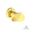 Ideal Standard Γωνιακός Διακόπτης 1/2'' PVD Brushed Gold BD650A2