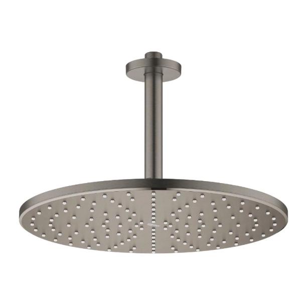Grohe Rainshower Mono 310 Σετ Κεφαλής Nτους Oροφής Brushed Hard Graphite 26560AL0