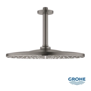 Grohe Rainshower Mono 310 Σετ Κεφαλής Nτους Oροφής Brushed Hard Graphite 26560AL0