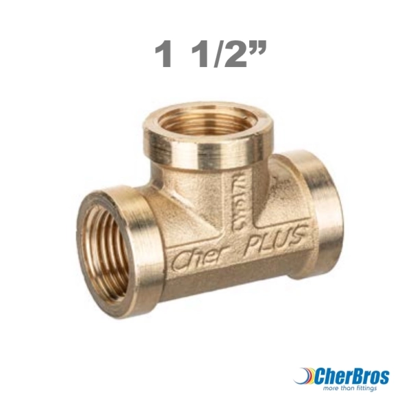 Ορειχάλκινο Ταφ Θηλυκό 1 1/2''