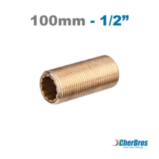 Ορειχάλκινος Σωληνομαστός Όλο Βόλτα 1/2'' x 100mm