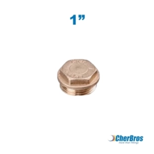 Ορειχάλκινη Τάπα Αρσενική 1''